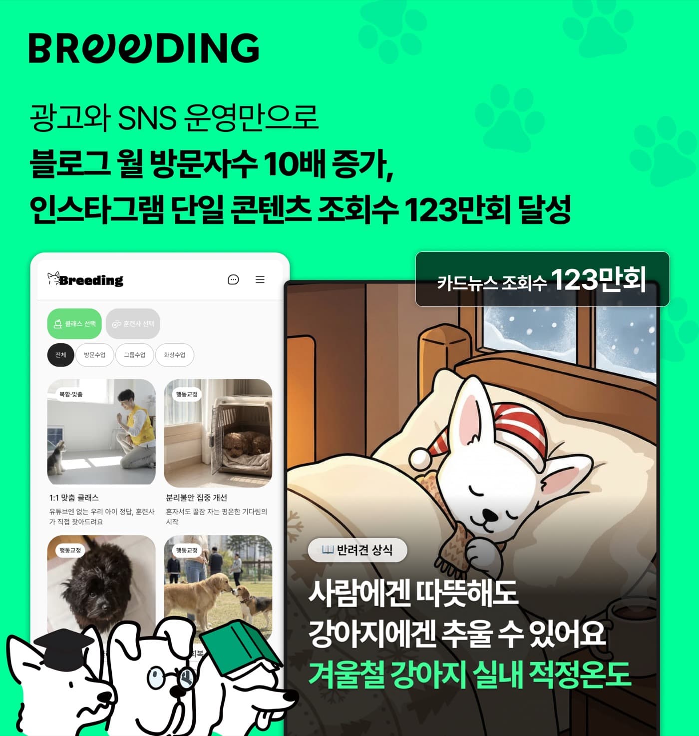 훈련사 매칭 서비스 브리딩(Breeding)